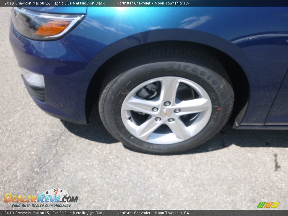 2019 Chevrolet Malibu LS Pacific Blue Metallic / Jet Black Photo #2