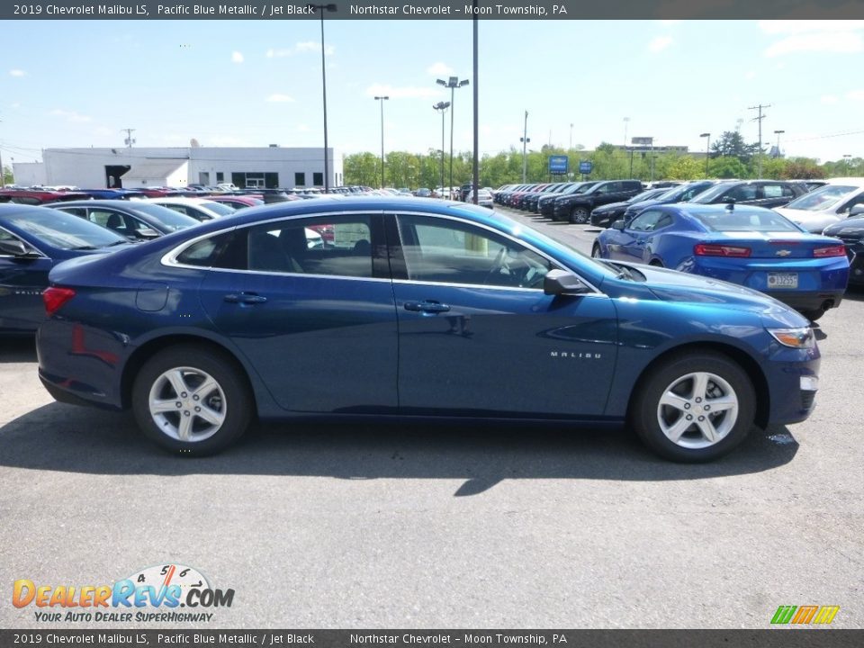 2019 Chevrolet Malibu LS Pacific Blue Metallic / Jet Black Photo #7