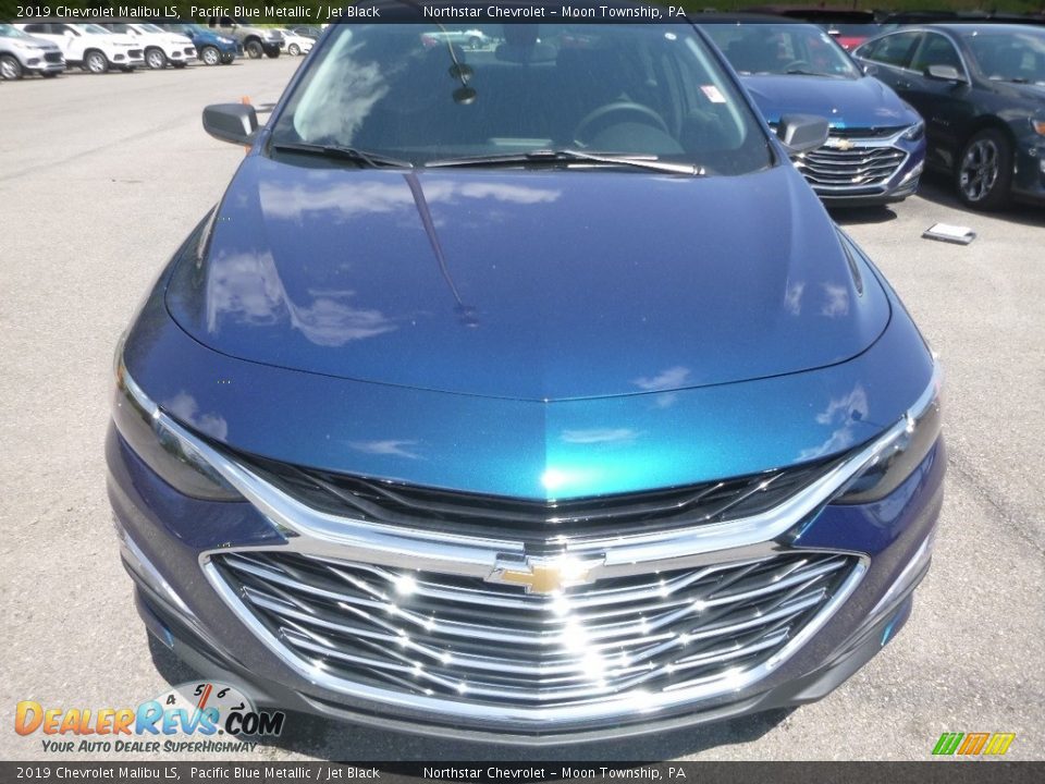 2019 Chevrolet Malibu LS Pacific Blue Metallic / Jet Black Photo #9