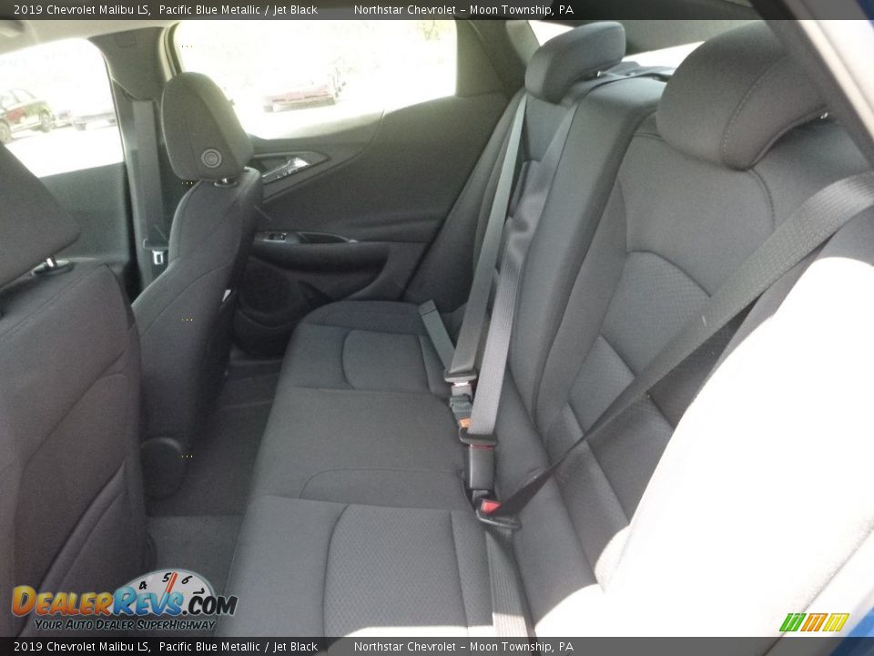 2019 Chevrolet Malibu LS Pacific Blue Metallic / Jet Black Photo #12