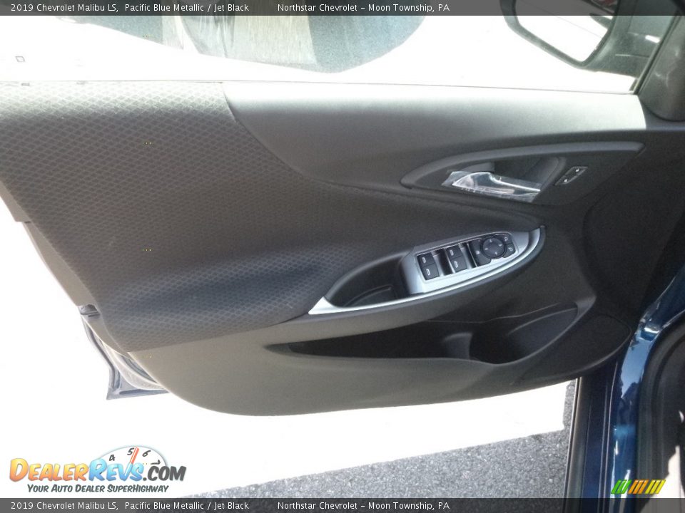 2019 Chevrolet Malibu LS Pacific Blue Metallic / Jet Black Photo #14