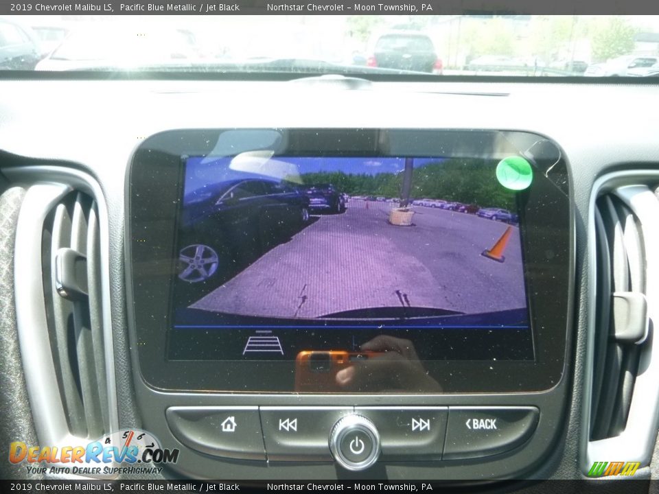 2019 Chevrolet Malibu LS Pacific Blue Metallic / Jet Black Photo #18