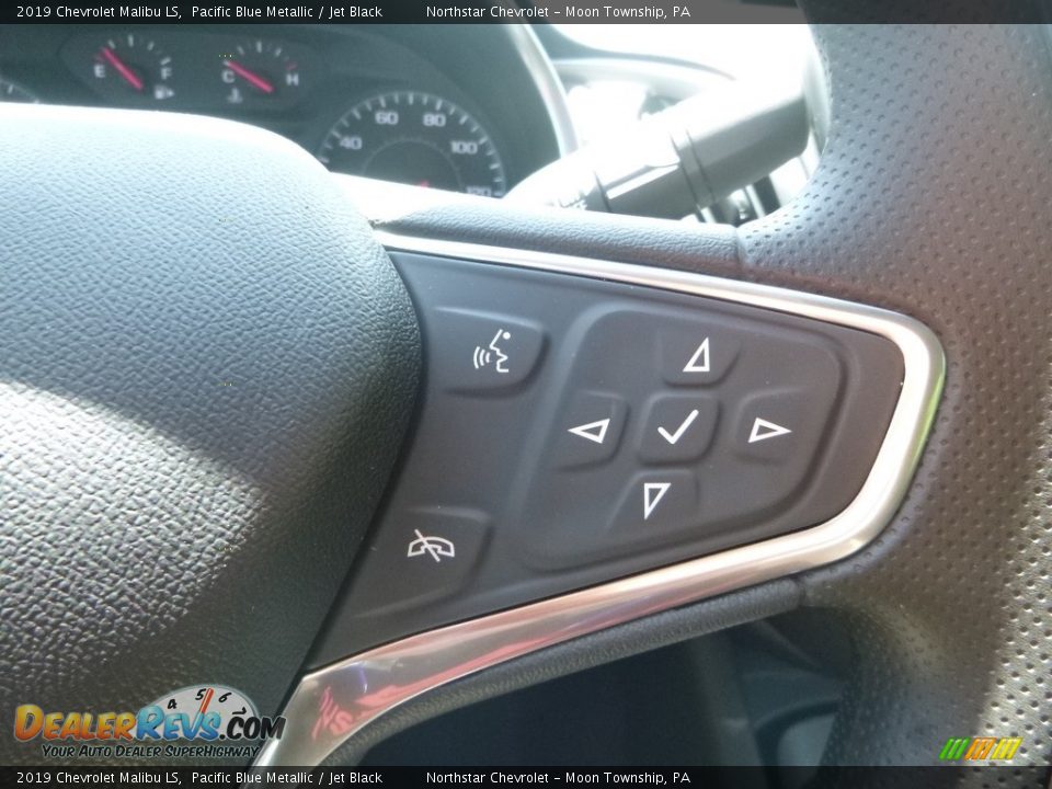 2019 Chevrolet Malibu LS Pacific Blue Metallic / Jet Black Photo #19