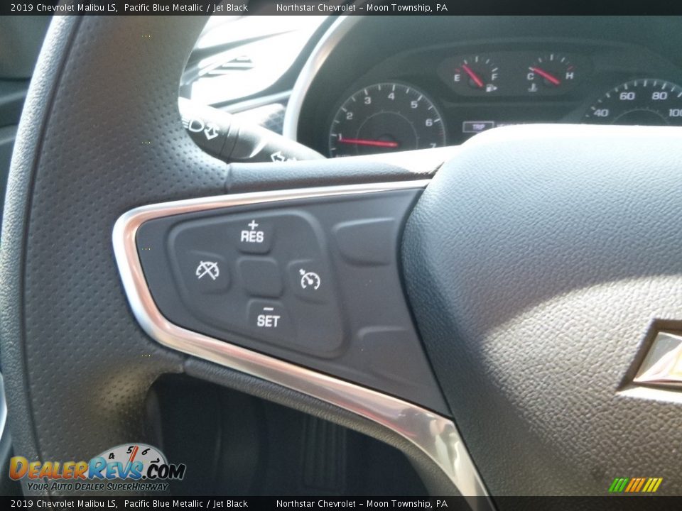 2019 Chevrolet Malibu LS Pacific Blue Metallic / Jet Black Photo #20
