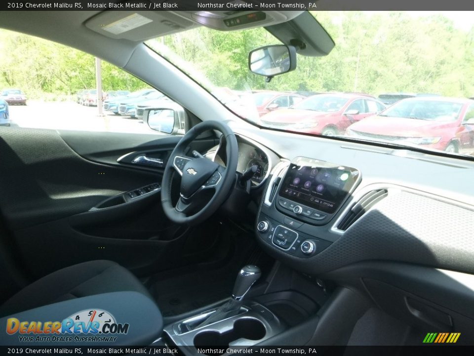 2019 Chevrolet Malibu RS Mosaic Black Metallic / Jet Black Photo #11