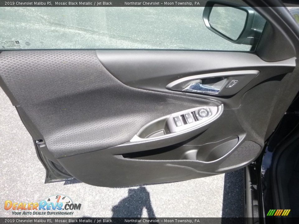 2019 Chevrolet Malibu RS Mosaic Black Metallic / Jet Black Photo #14