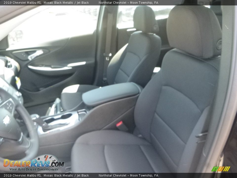 2019 Chevrolet Malibu RS Mosaic Black Metallic / Jet Black Photo #15