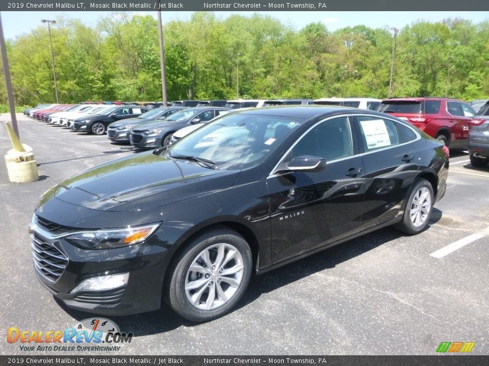 2019 Chevrolet Malibu LT Mosaic Black Metallic / Jet Black Photo #1