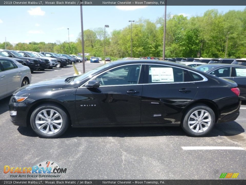 2019 Chevrolet Malibu LT Mosaic Black Metallic / Jet Black Photo #2