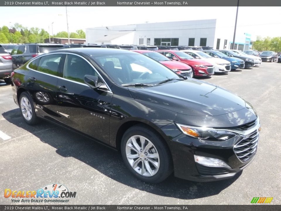 2019 Chevrolet Malibu LT Mosaic Black Metallic / Jet Black Photo #7