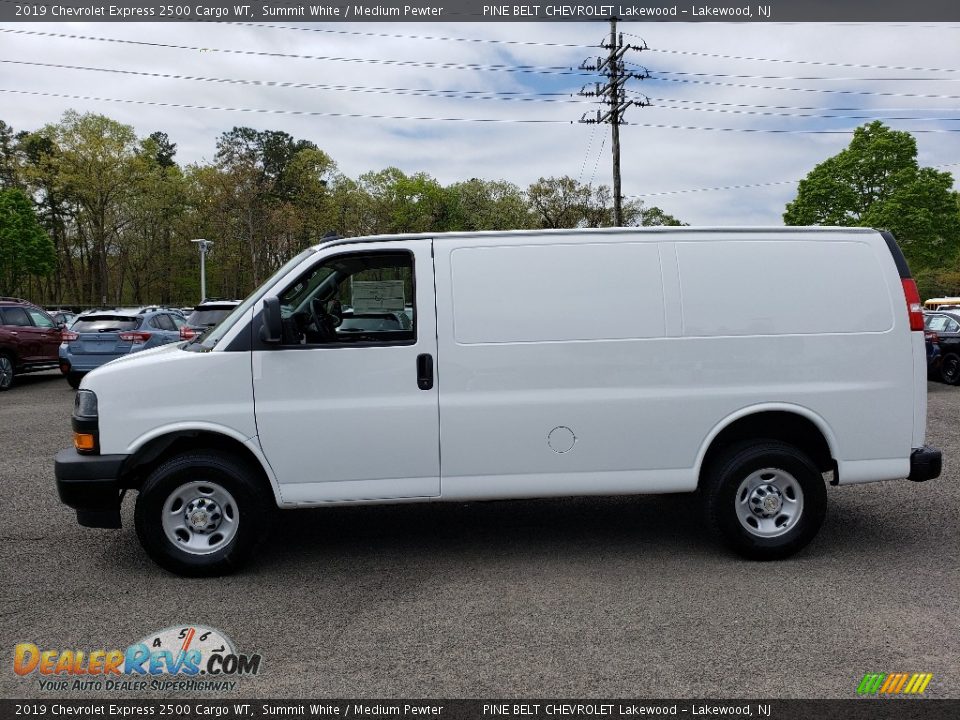 Summit White 2019 Chevrolet Express 2500 Cargo WT Photo #3