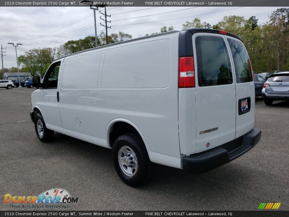 2019 Chevrolet Express 2500 Cargo WT Summit White / Medium Pewter Photo #4