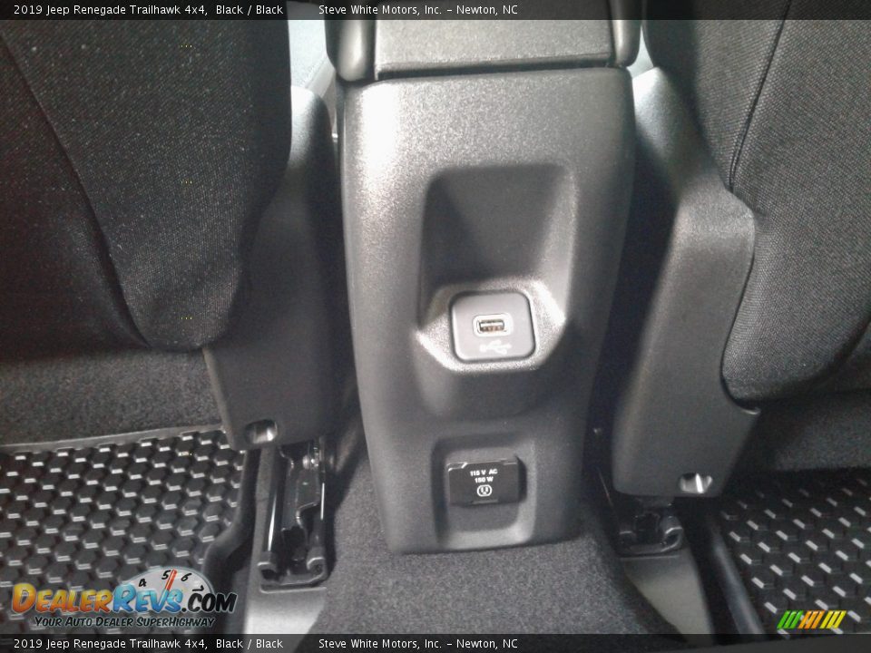 2019 Jeep Renegade Trailhawk 4x4 Black / Black Photo #13