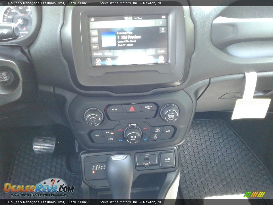 2019 Jeep Renegade Trailhawk 4x4 Black / Black Photo #21