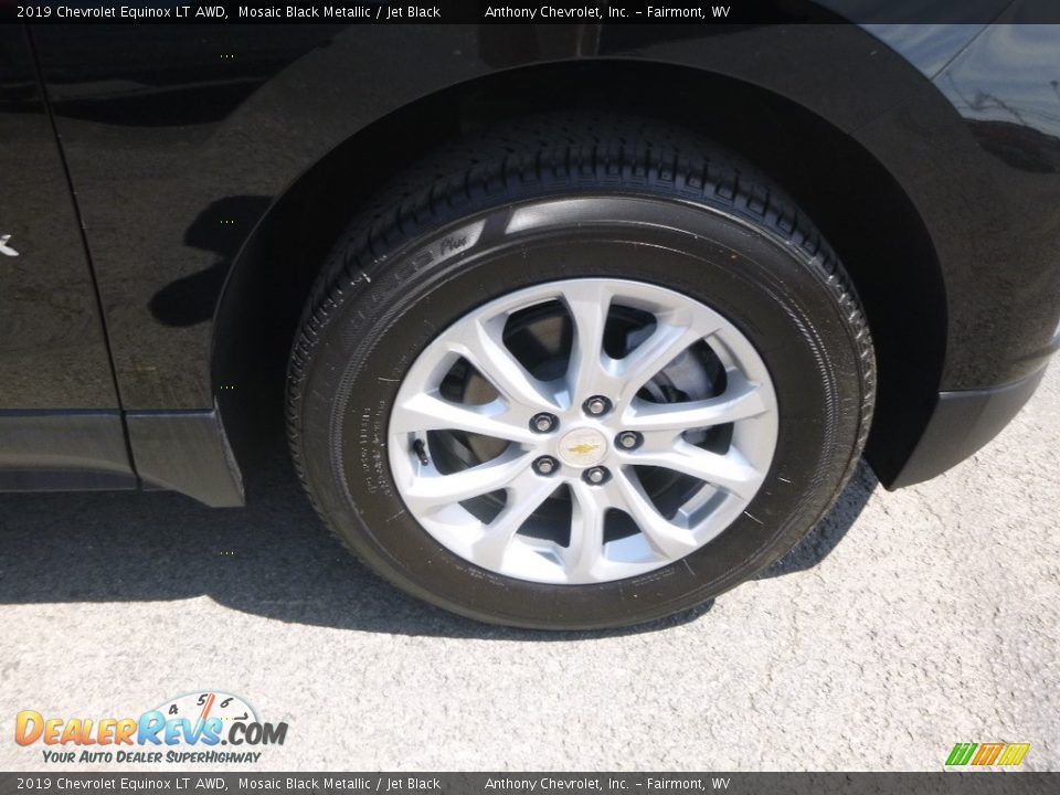 2019 Chevrolet Equinox LT AWD Mosaic Black Metallic / Jet Black Photo #2