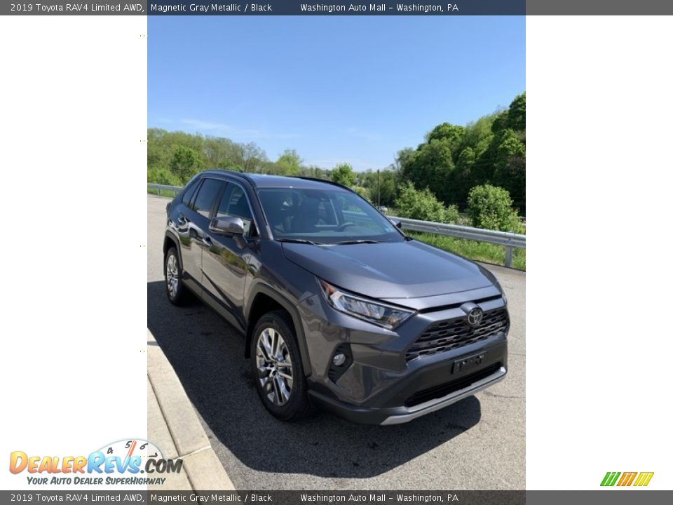 2019 Toyota RAV4 Limited AWD Magnetic Gray Metallic / Black Photo #2