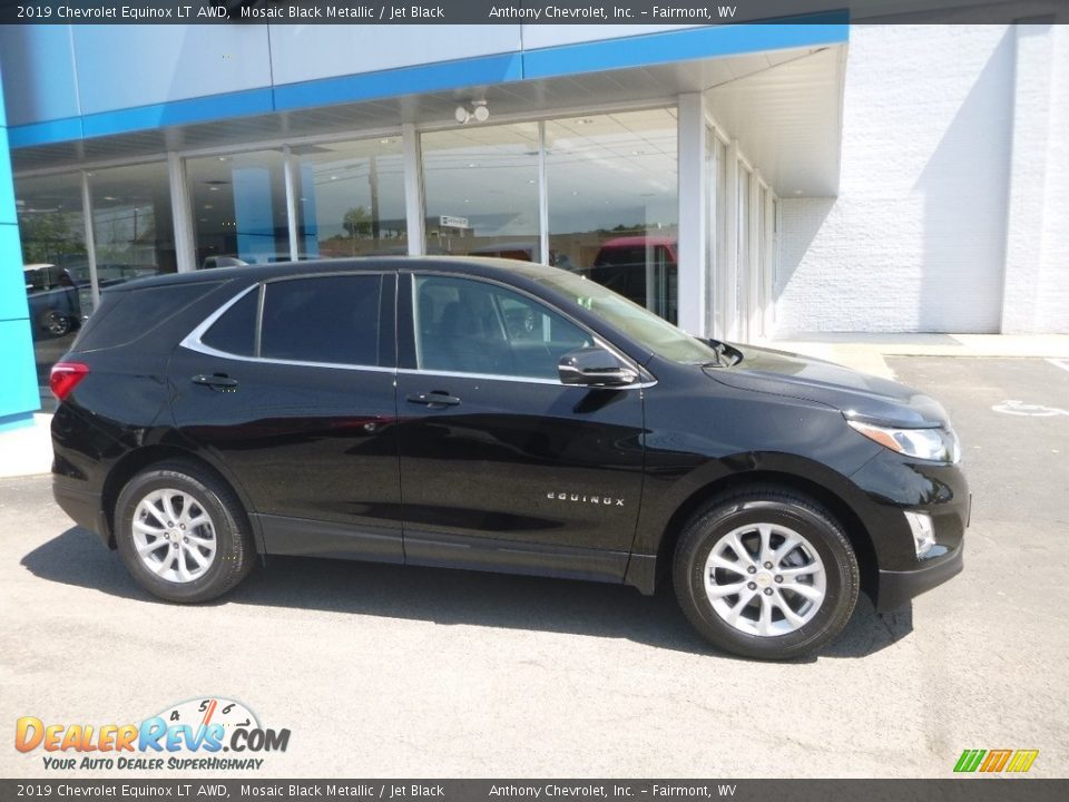 2019 Chevrolet Equinox LT AWD Mosaic Black Metallic / Jet Black Photo #3