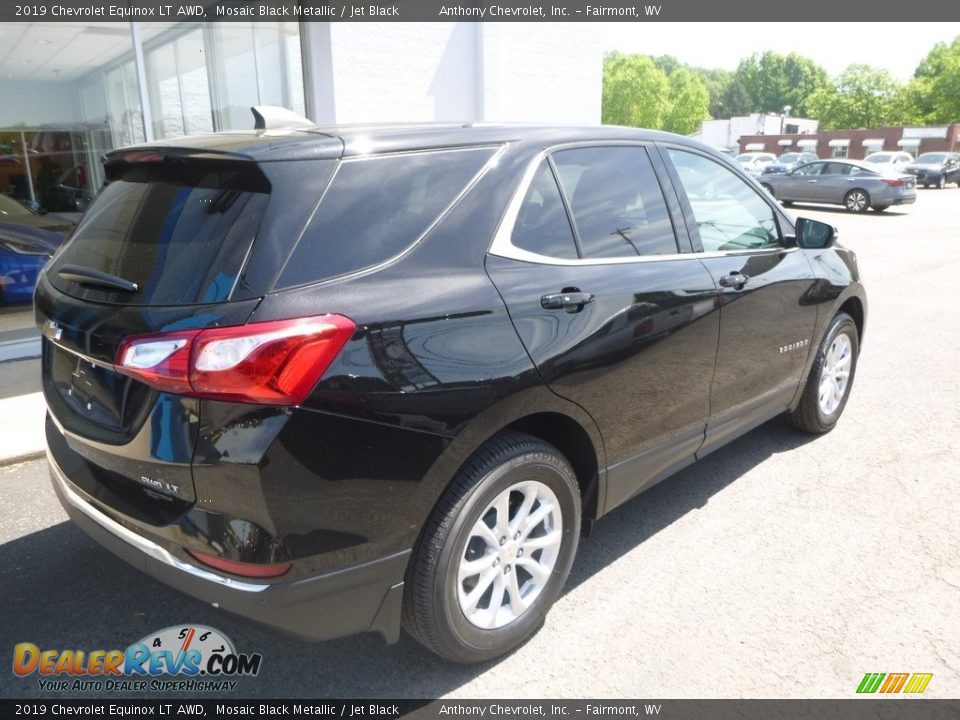 2019 Chevrolet Equinox LT AWD Mosaic Black Metallic / Jet Black Photo #4