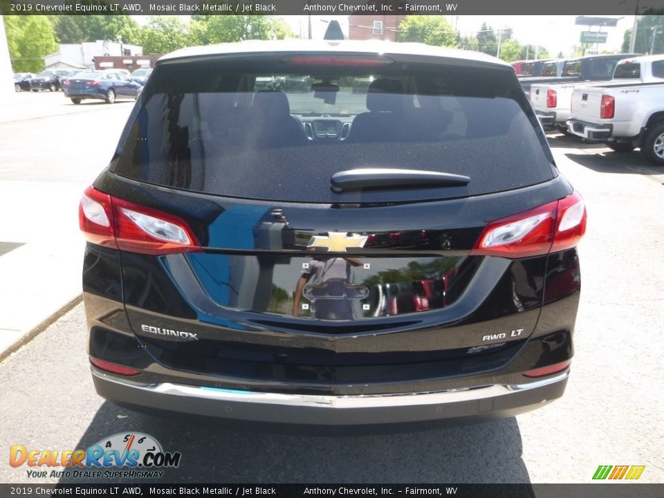 2019 Chevrolet Equinox LT AWD Mosaic Black Metallic / Jet Black Photo #5