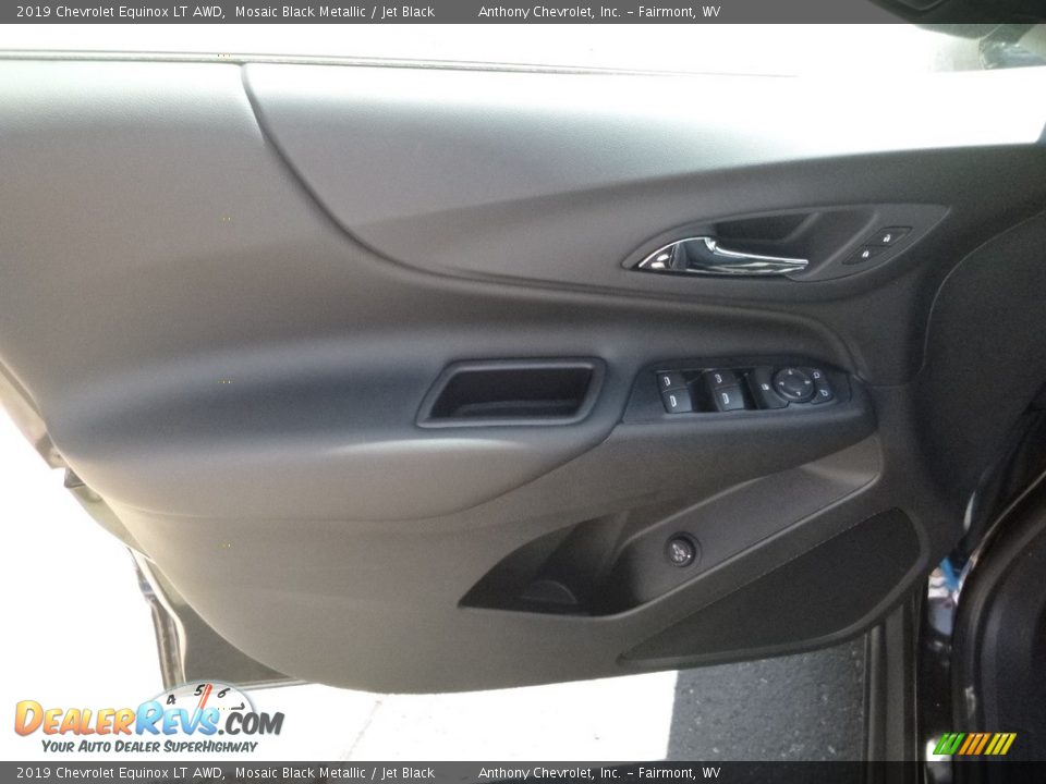 2019 Chevrolet Equinox LT AWD Mosaic Black Metallic / Jet Black Photo #13