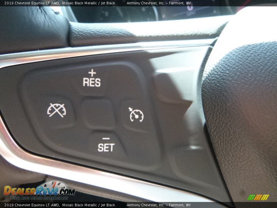 2019 Chevrolet Equinox LT AWD Mosaic Black Metallic / Jet Black Photo #20
