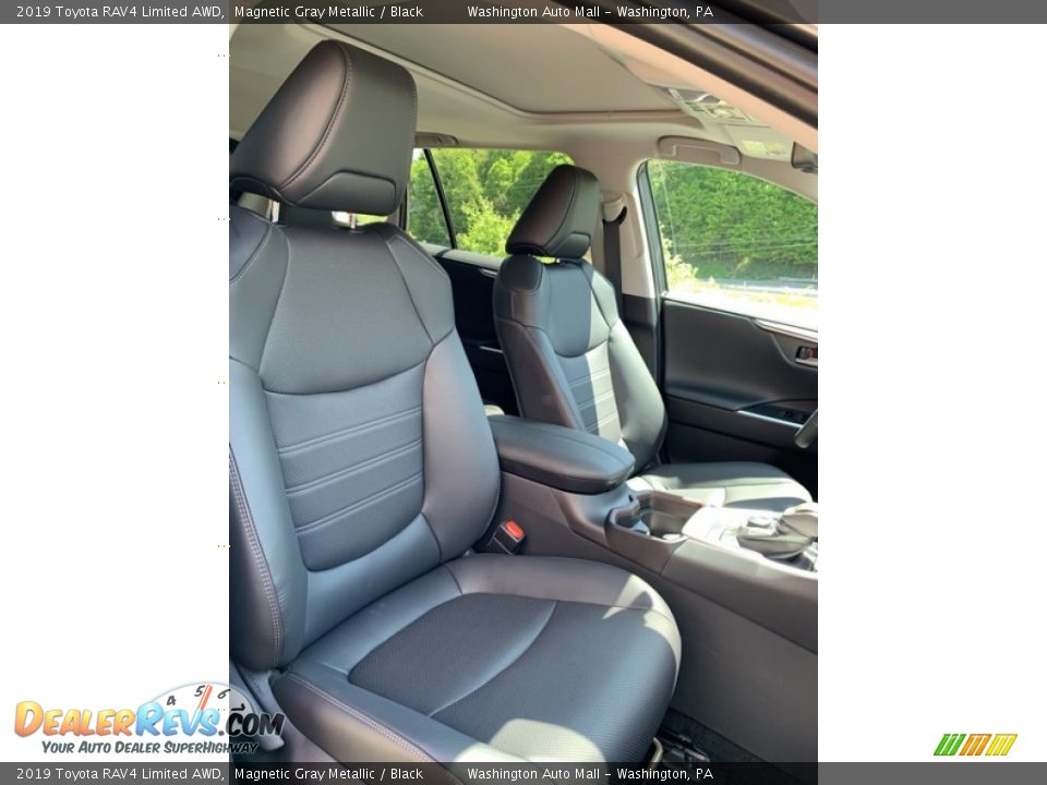 2019 Toyota RAV4 Limited AWD Magnetic Gray Metallic / Black Photo #28