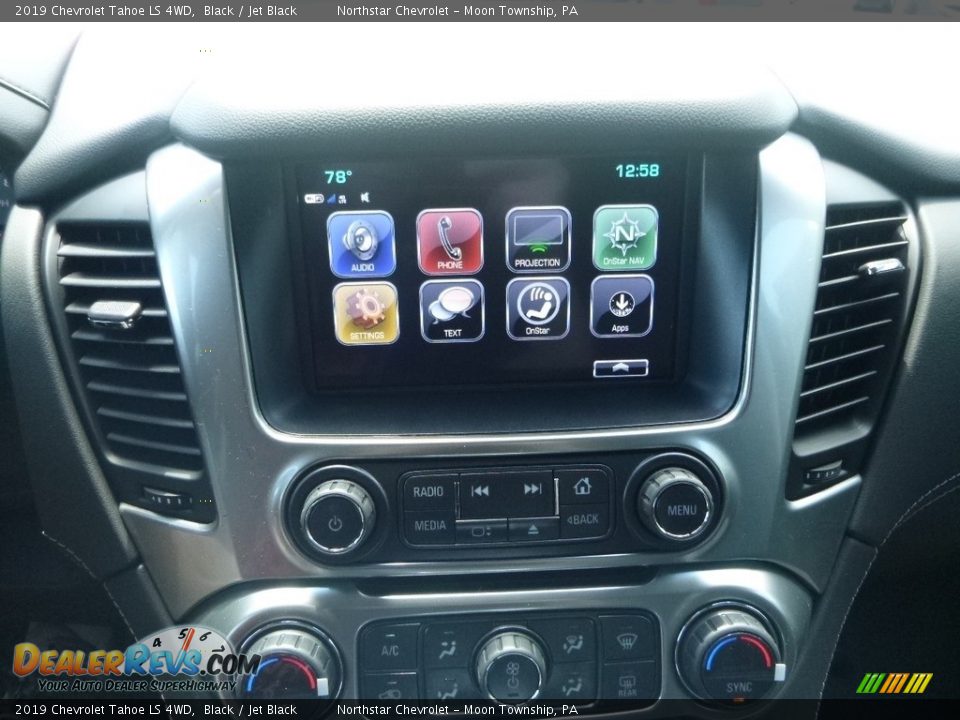 2019 Chevrolet Tahoe LS 4WD Black / Jet Black Photo #16