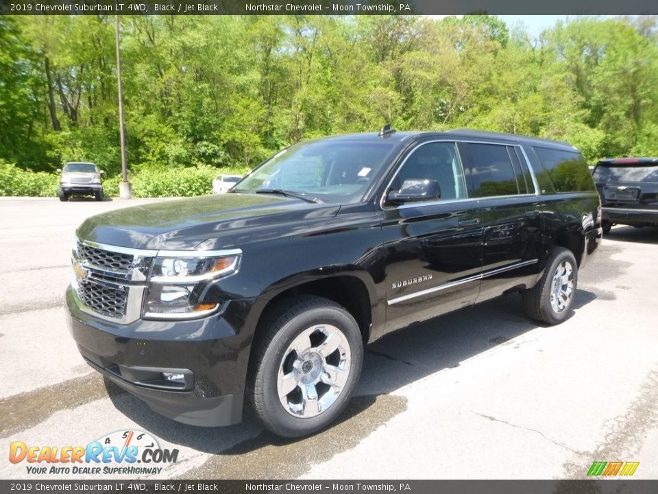2019 Chevrolet Suburban LT 4WD Black / Jet Black Photo #1