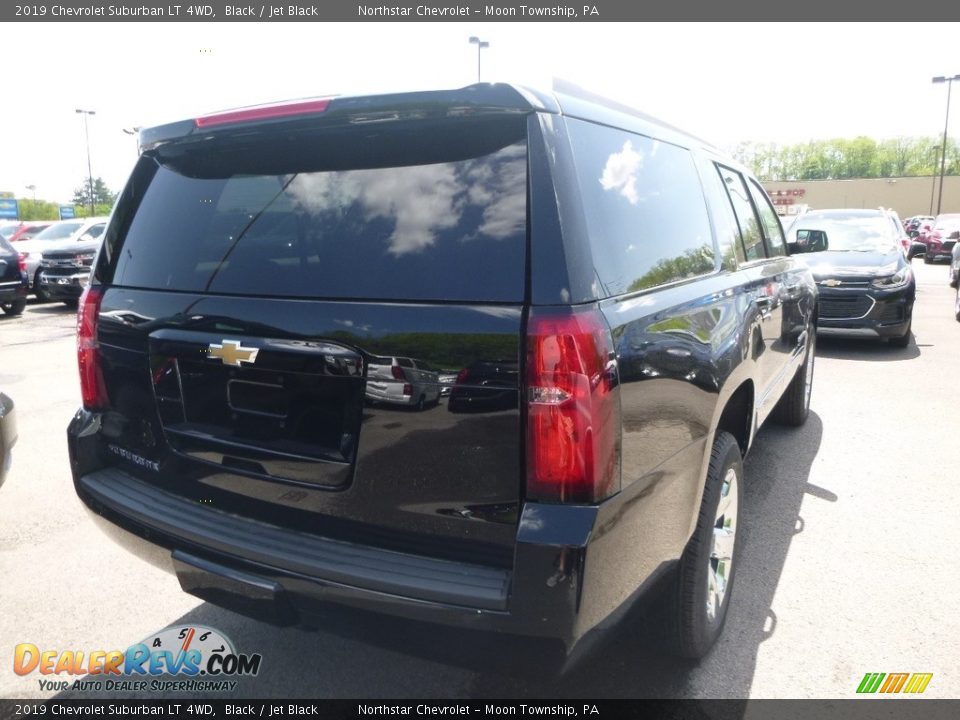 2019 Chevrolet Suburban LT 4WD Black / Jet Black Photo #5