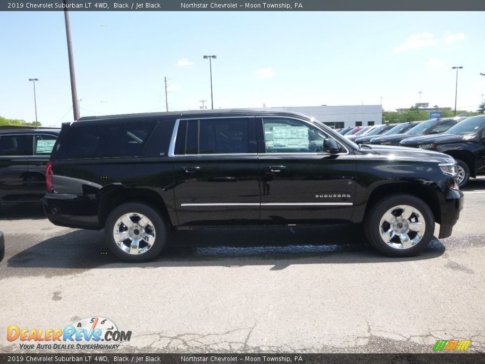 2019 Chevrolet Suburban LT 4WD Black / Jet Black Photo #6
