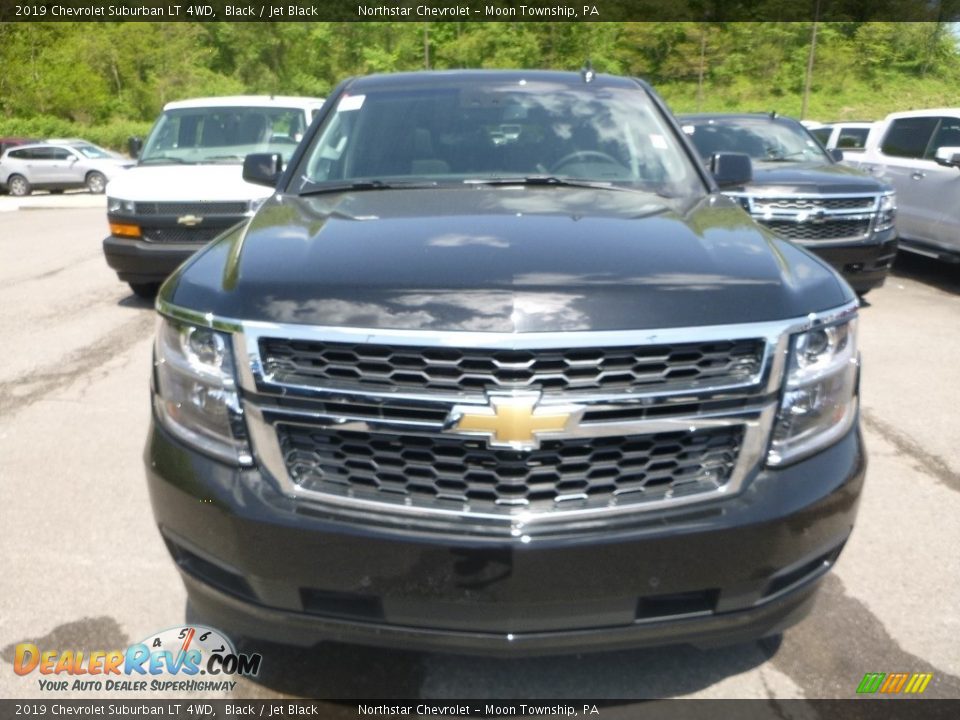 2019 Chevrolet Suburban LT 4WD Black / Jet Black Photo #8