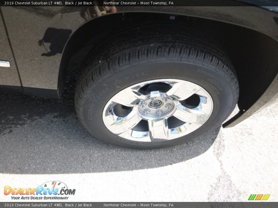 2019 Chevrolet Suburban LT 4WD Black / Jet Black Photo #9