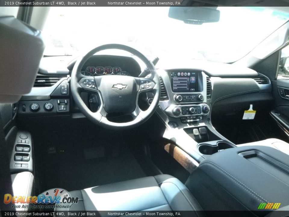 2019 Chevrolet Suburban LT 4WD Black / Jet Black Photo #14