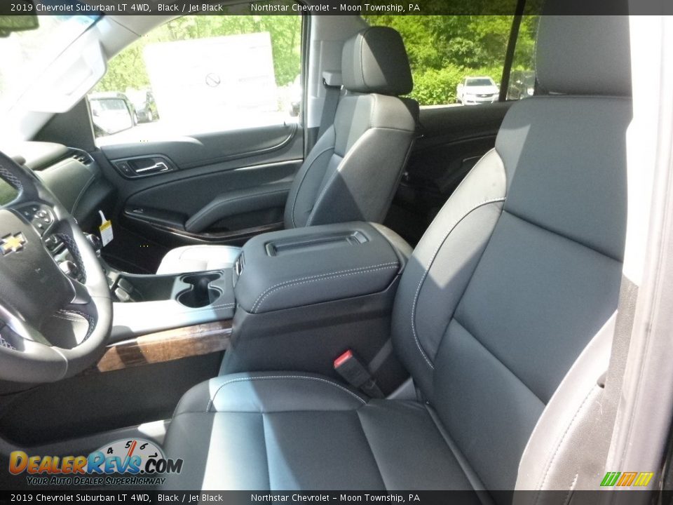 2019 Chevrolet Suburban LT 4WD Black / Jet Black Photo #17