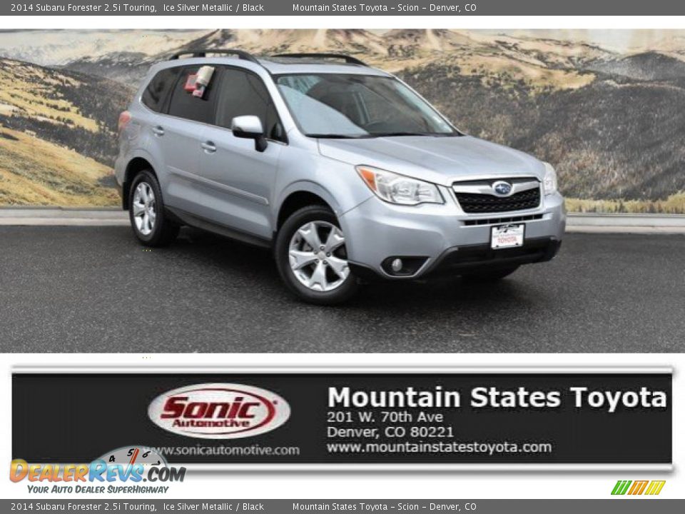 2014 Subaru Forester 2.5i Touring Ice Silver Metallic / Black Photo #1
