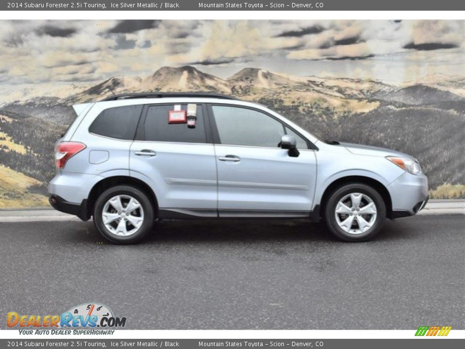 2014 Subaru Forester 2.5i Touring Ice Silver Metallic / Black Photo #2