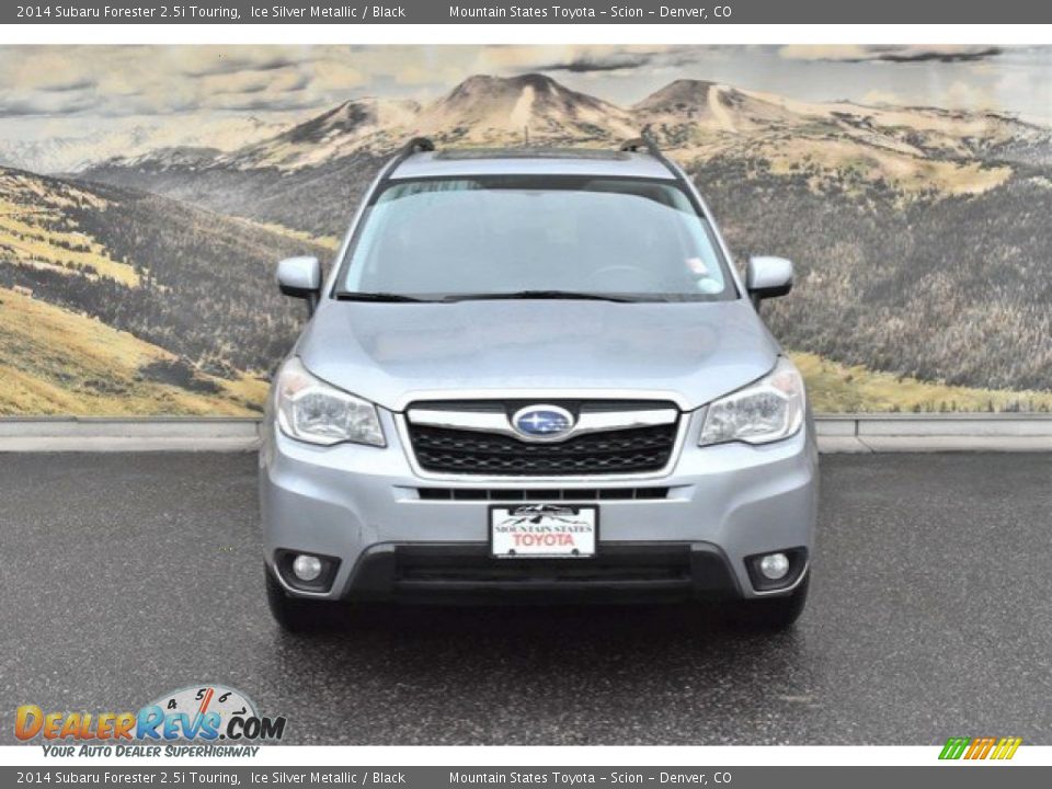 2014 Subaru Forester 2.5i Touring Ice Silver Metallic / Black Photo #4