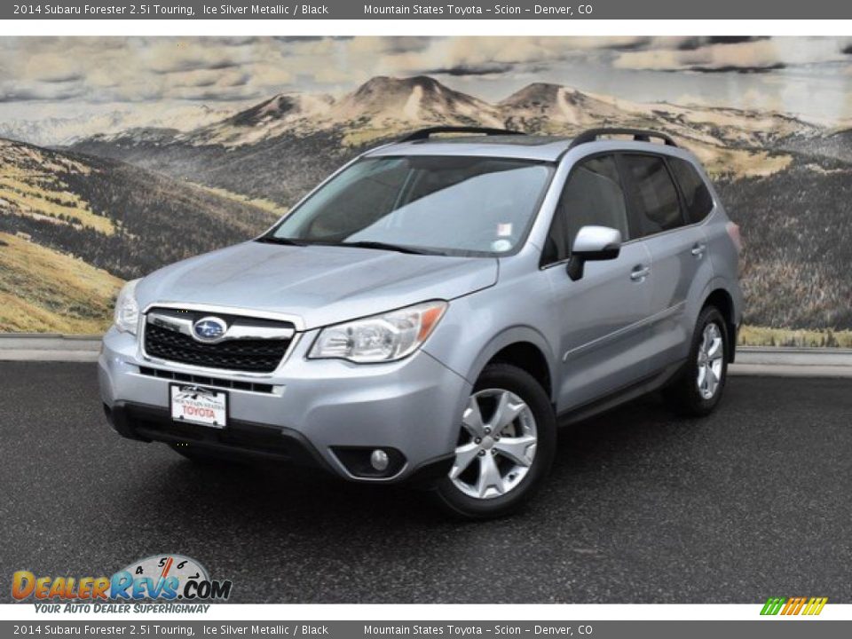 2014 Subaru Forester 2.5i Touring Ice Silver Metallic / Black Photo #5