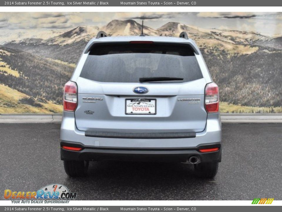 2014 Subaru Forester 2.5i Touring Ice Silver Metallic / Black Photo #8