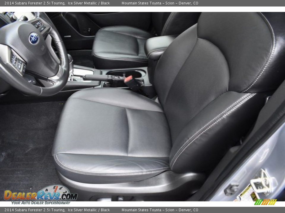 2014 Subaru Forester 2.5i Touring Ice Silver Metallic / Black Photo #11