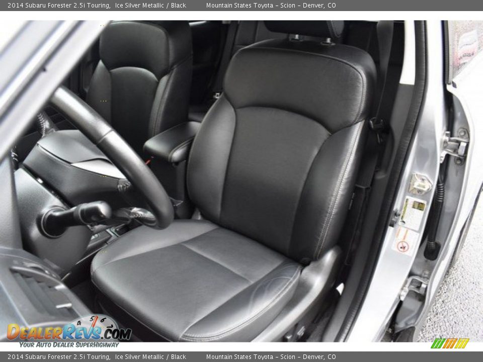 2014 Subaru Forester 2.5i Touring Ice Silver Metallic / Black Photo #12
