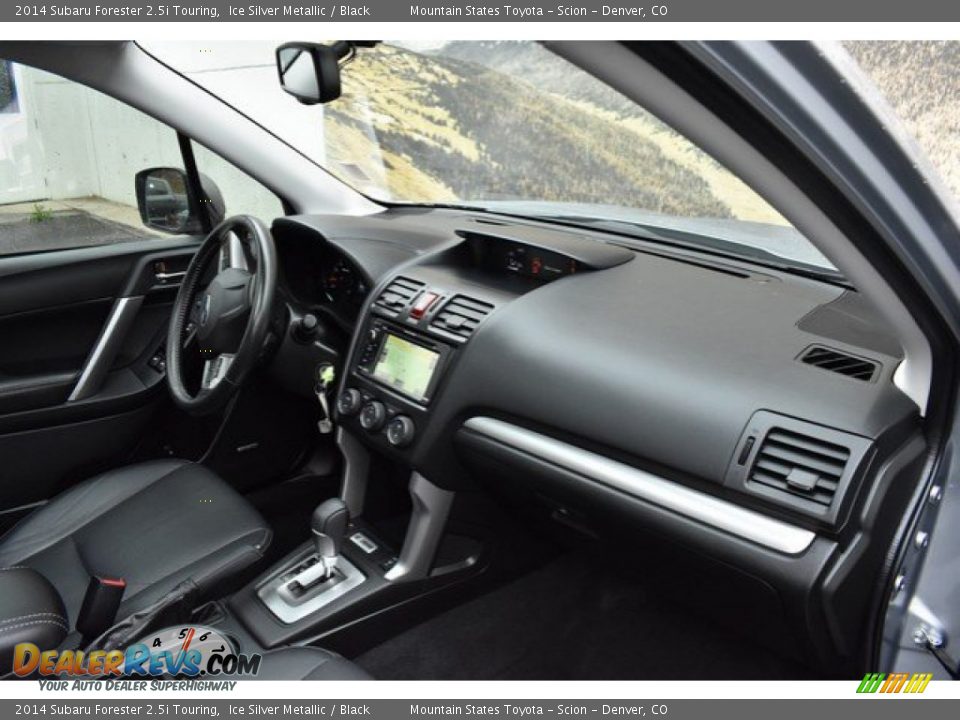 2014 Subaru Forester 2.5i Touring Ice Silver Metallic / Black Photo #17