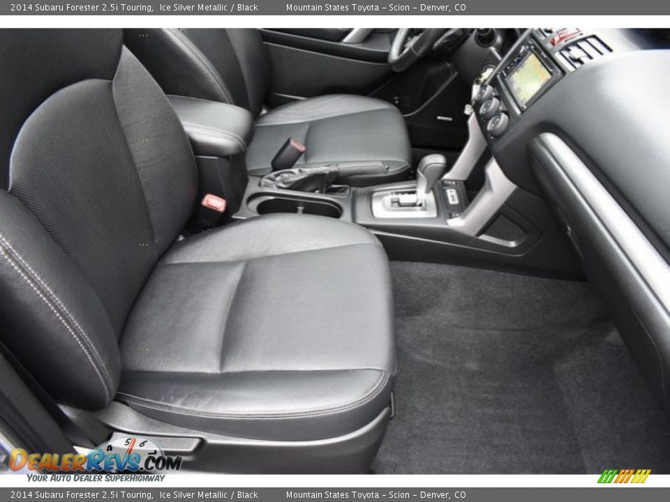 2014 Subaru Forester 2.5i Touring Ice Silver Metallic / Black Photo #18