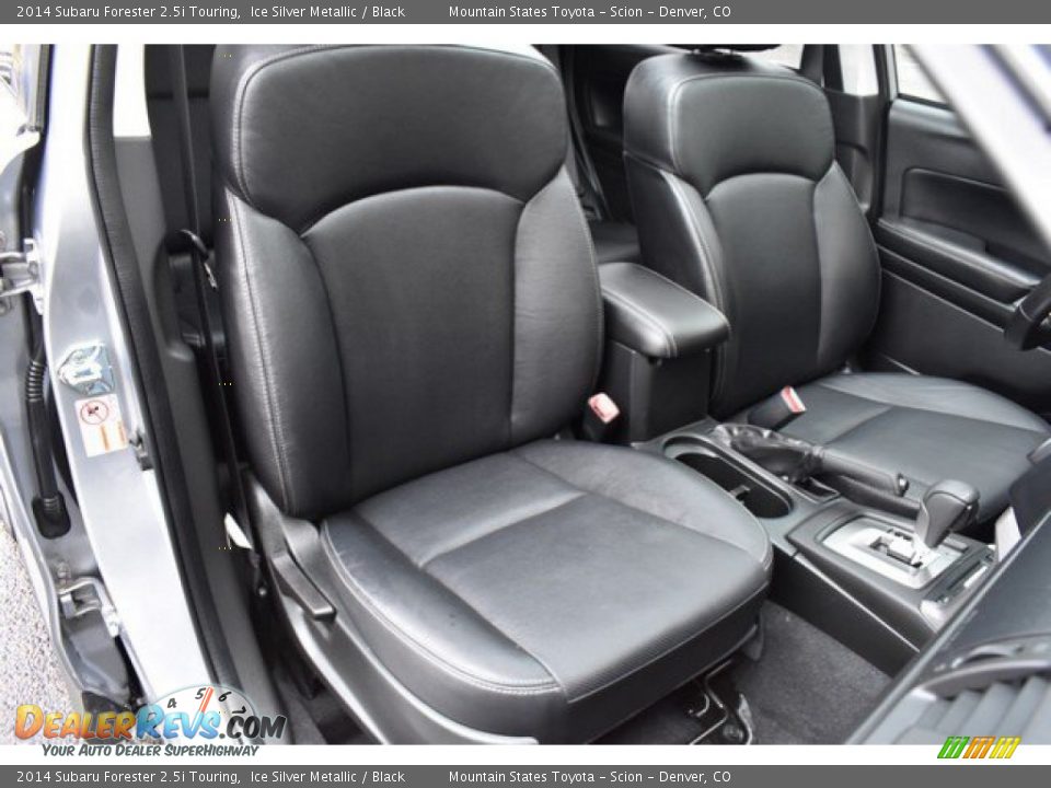 2014 Subaru Forester 2.5i Touring Ice Silver Metallic / Black Photo #19