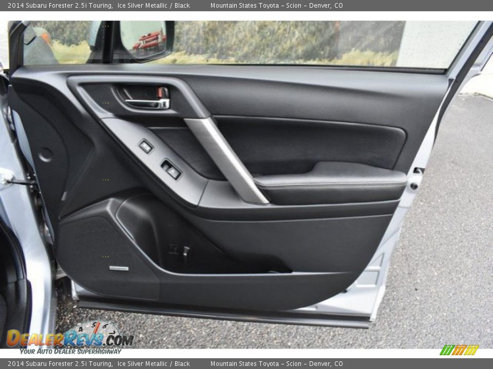 2014 Subaru Forester 2.5i Touring Ice Silver Metallic / Black Photo #26