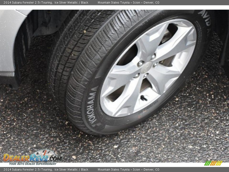 2014 Subaru Forester 2.5i Touring Ice Silver Metallic / Black Photo #29