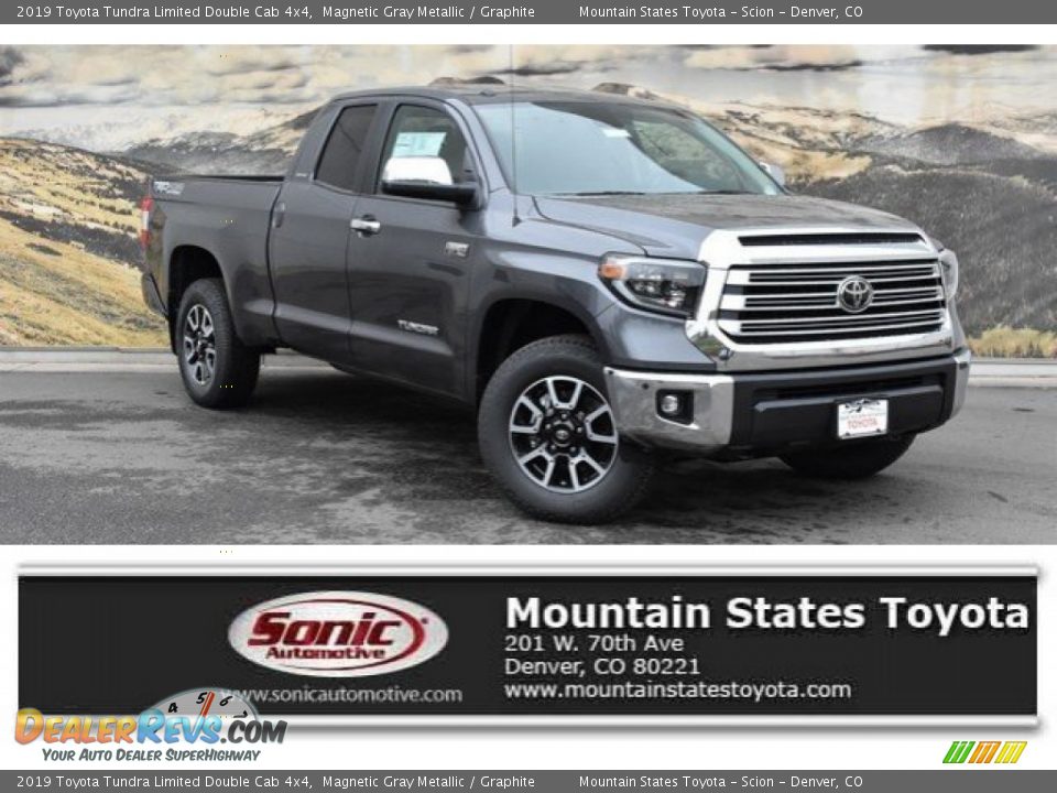 2019 Toyota Tundra Limited Double Cab 4x4 Magnetic Gray Metallic / Graphite Photo #1