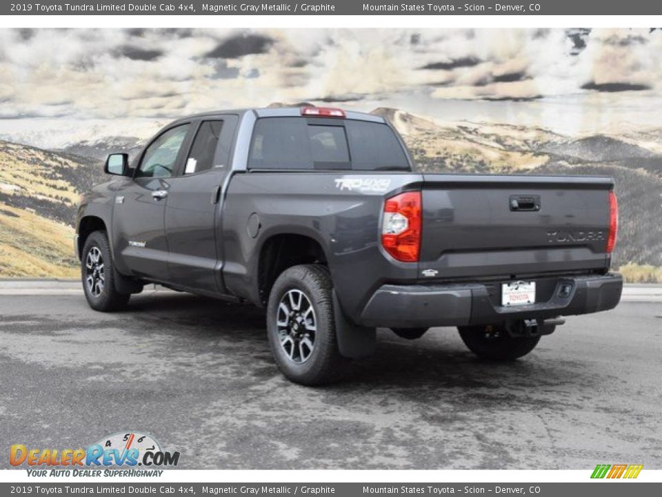 2019 Toyota Tundra Limited Double Cab 4x4 Magnetic Gray Metallic / Graphite Photo #3