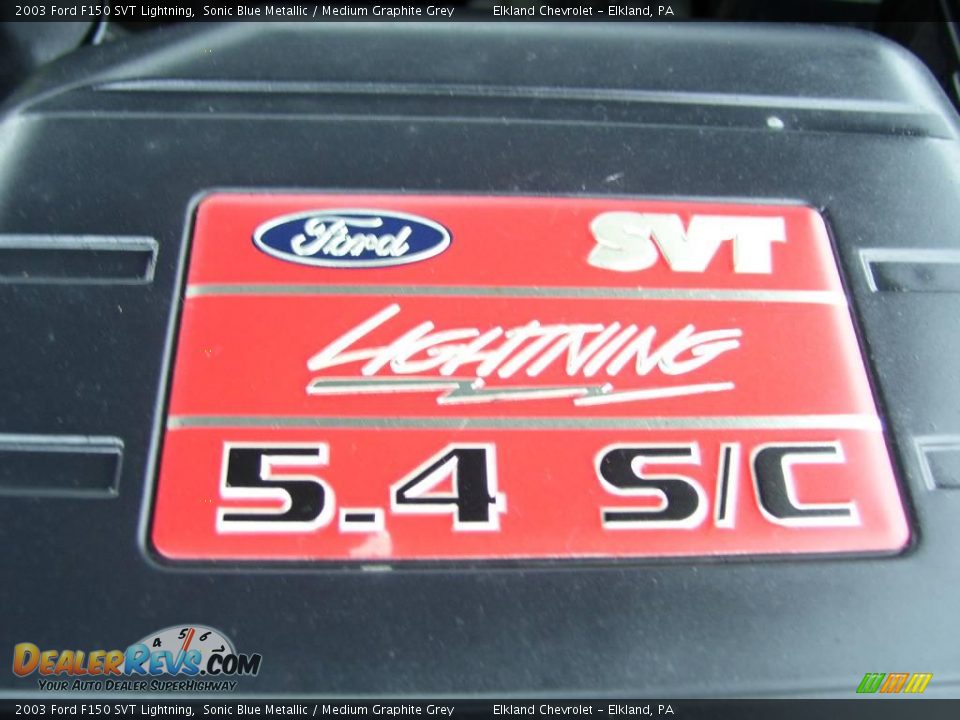 2003 Ford F150 SVT Lightning 5.4 Liter SVT Supercharged SOHC 16-Valve Triton V8 Engine Photo #16