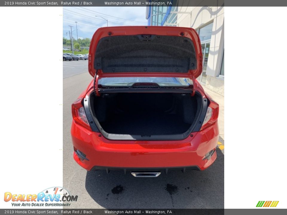 2019 Honda Civic Sport Sedan Rallye Red / Black Photo #20